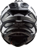 Helmet Explorer XT Alter Adventure Motorcycle Helmet with SunShield - Black/White Matte Product View