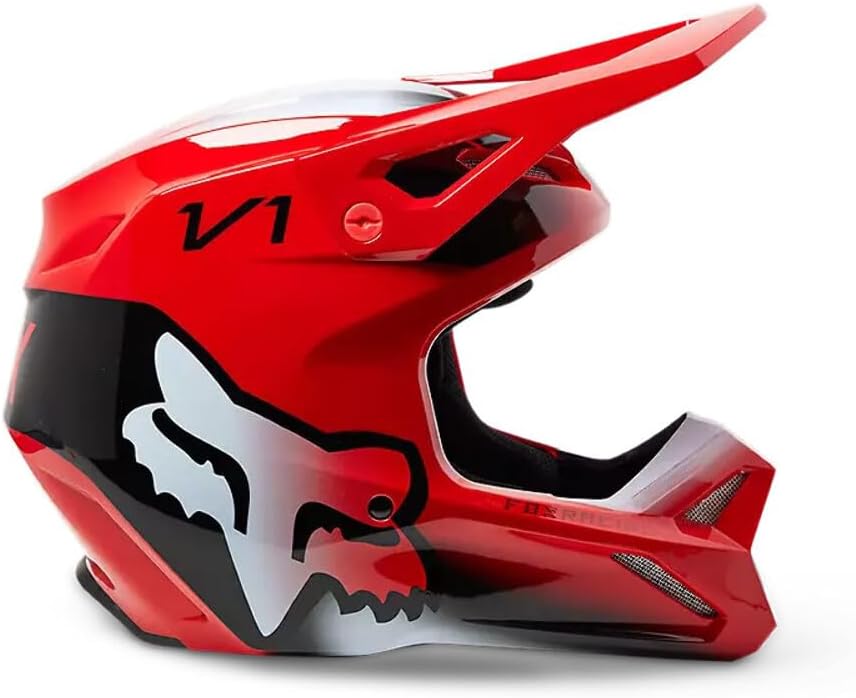 Fox Racing Men&#39;s Motocross V1 TOXSYK Helmet DOT/ECE