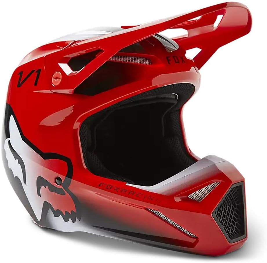 Fox Racing Men&#39;s Motocross V1 TOXSYK Helmet DOT/ECE