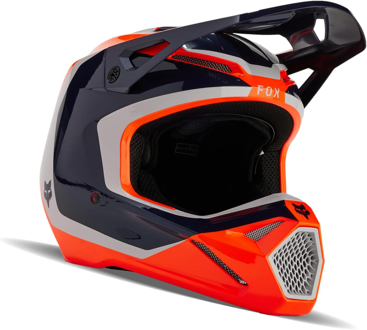 Fox Racing V1 Motocross Helmet, NITRO