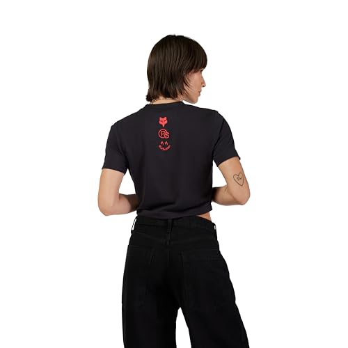 Fox x Honda Baby Tee perfect for casual riding, trail days, or motocross-inspired fashion.