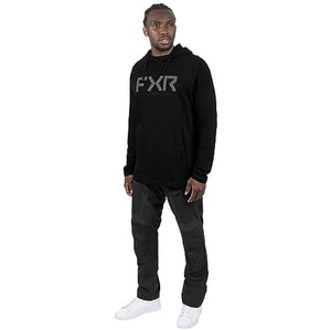 FXR Mens Trainer Premium Lite Pullover Hoodie Drawcord Cotton Casual