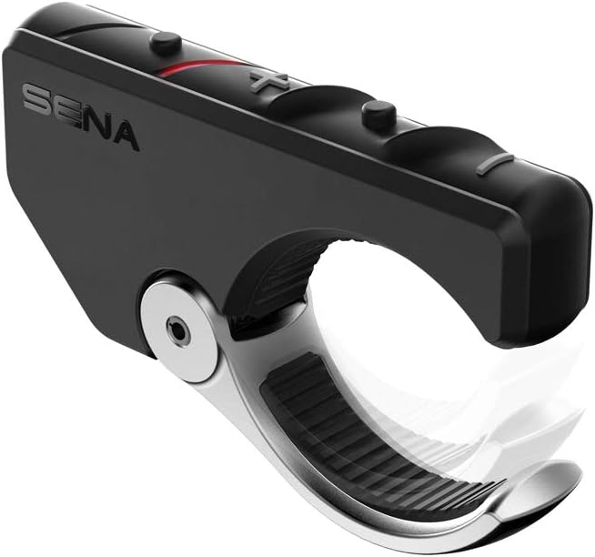 Sena 10U Motorcycle Bluetooth Communication System with Remote Control for Shoei Neotec