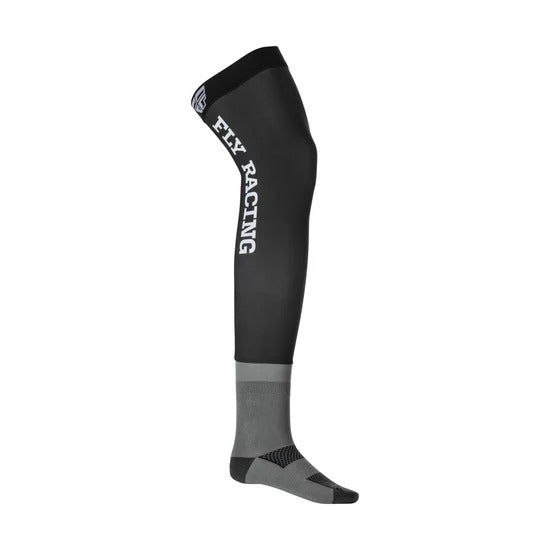 Fly Racing Knee Brace Socks Black/Grey/White Large/X-Large 350-0447L