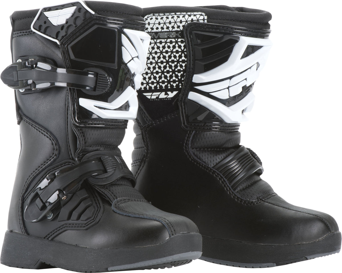 FLY RACING Mini Maverik MX Boots - Premium Protection for Young Riders