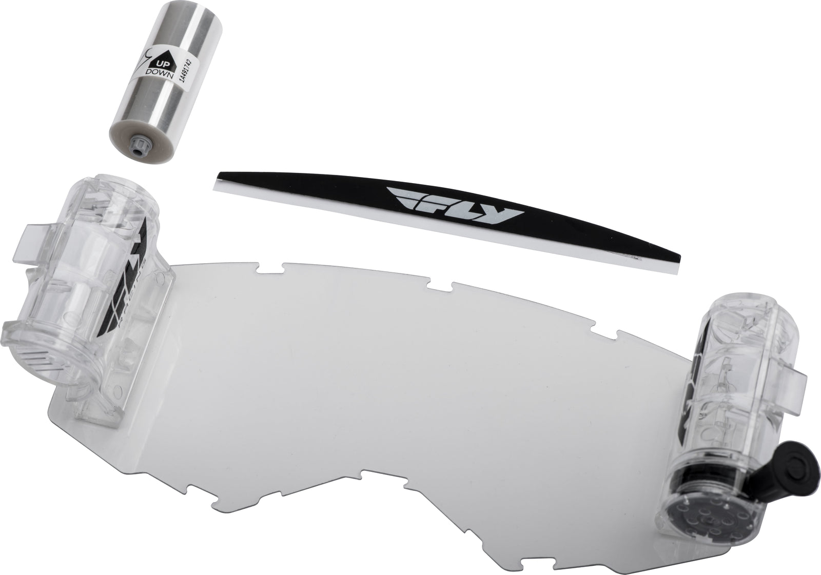 FLY RACING Goggles with Goggle Roll-off System