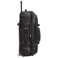 Expandable 95L travel bag for motorcycles, snowmobiles, and scooters