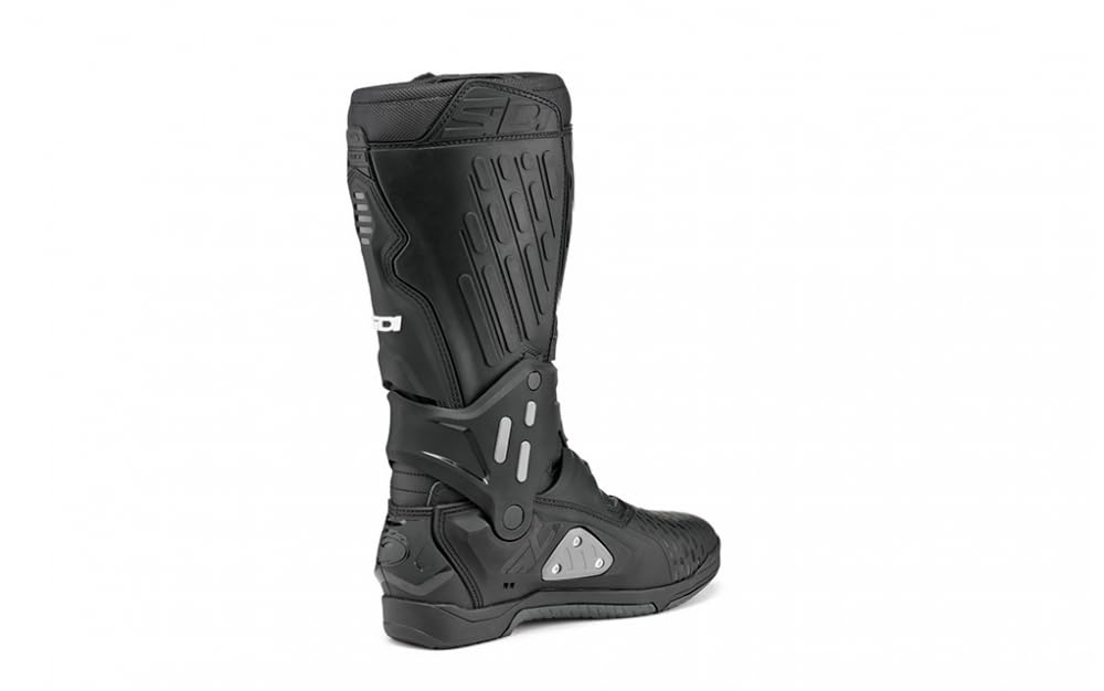 SIDI Crossair motocross boots in black featuring Vibram sole and hinge system