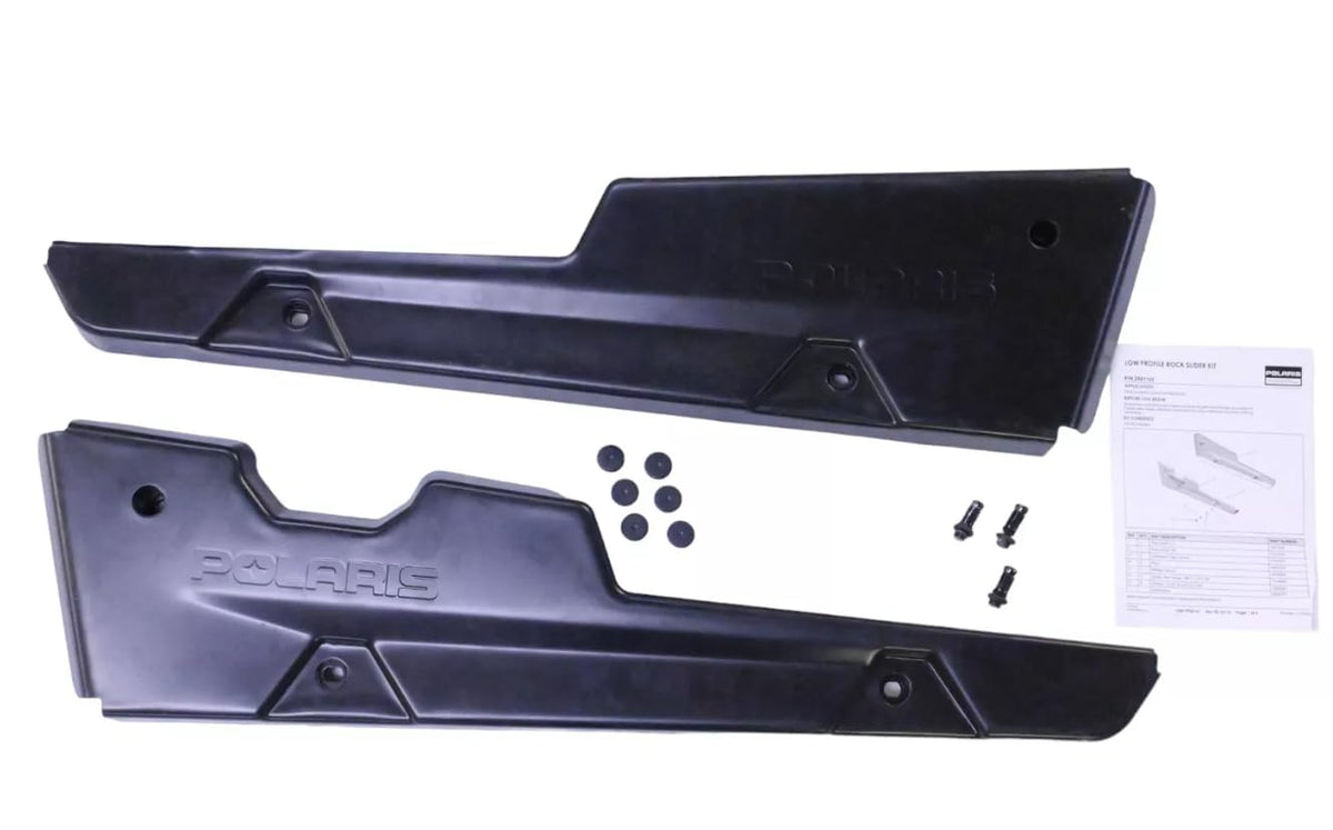 Polaris OEM low profile steel rock sliders for General 1000