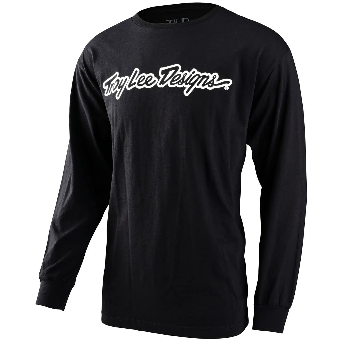 Troy Lee Designs Signature Long Sleeve Shirt-White