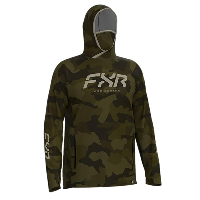 FXR Men’s Pro Air UPF PO Hoodie – Lightweight motocross riding hoodie with vented mesh panels