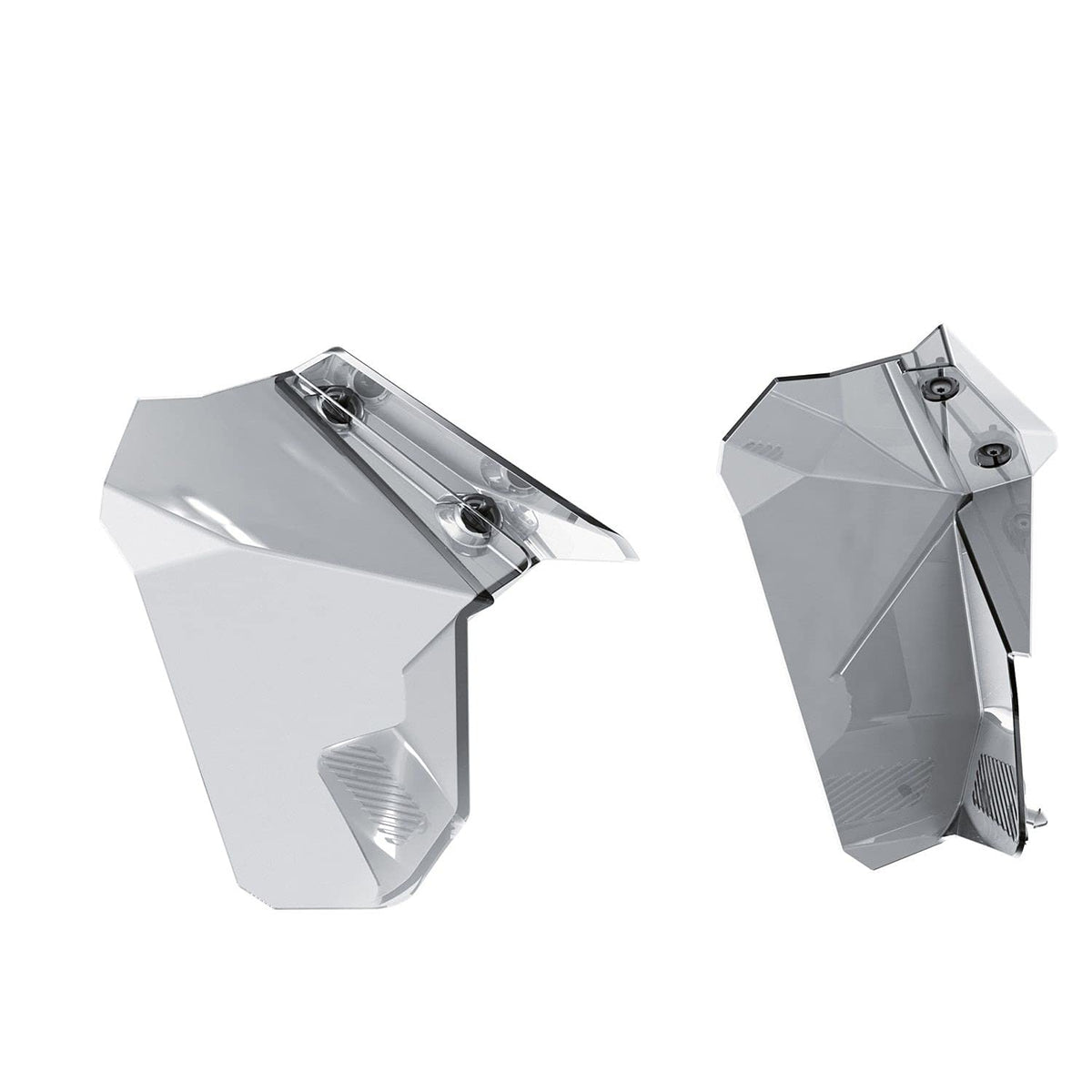 Ski-Doo OEM smoke windshield side deflector kit for REV-XM and REV-XS