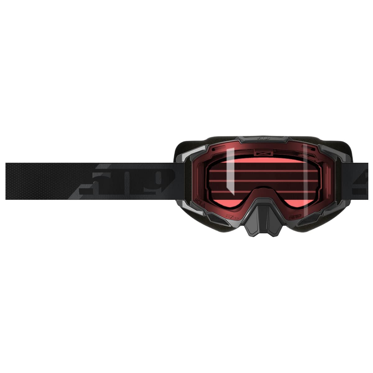 High-performance snowmobile goggle featuring Fuzion Lens Technology and expanded XL fit.