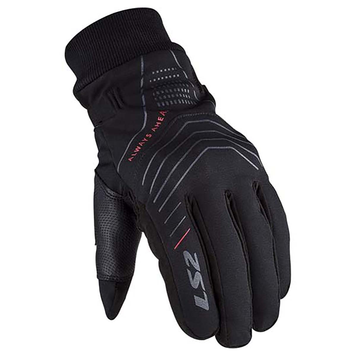LS2 Civis women’s motorcycle gloves black waterproof touring winter gloves