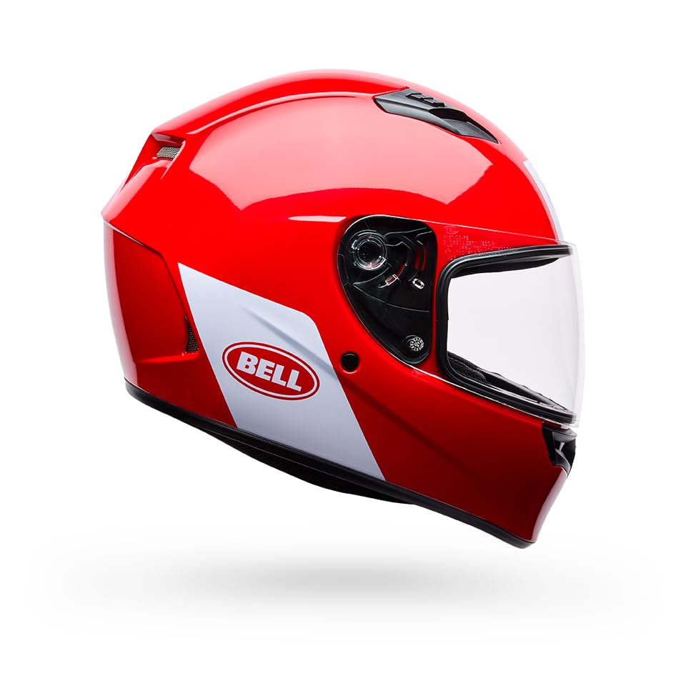 Interior padding and airflow design of Bell Qualifier DOT motorcycle helmet