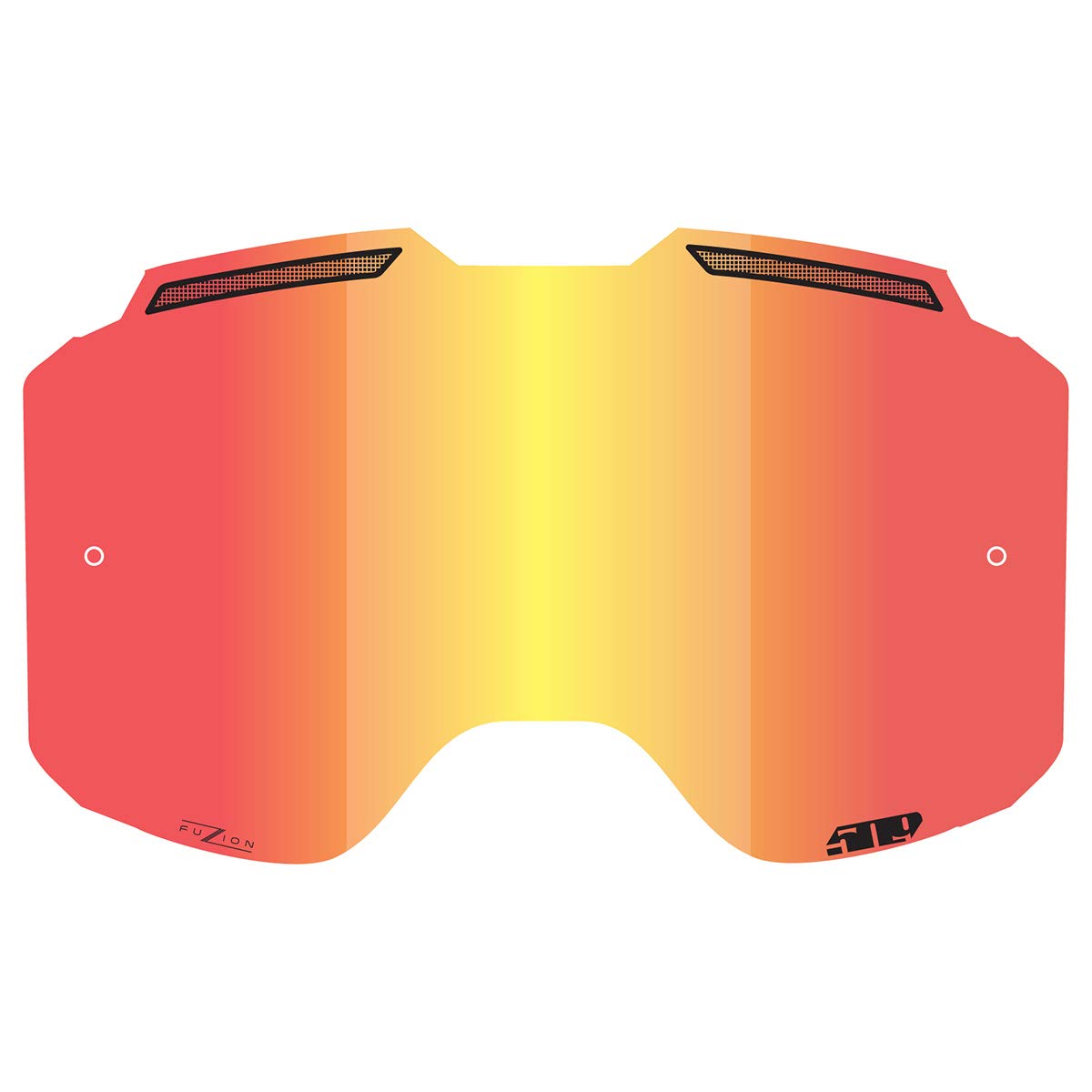 Replacement snow goggle lens designed for clear, fog-free vision in challenging riding conditions.