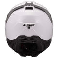 LS2 Advant II Modular Motorcycle Helmet with SunShield – Gloss White