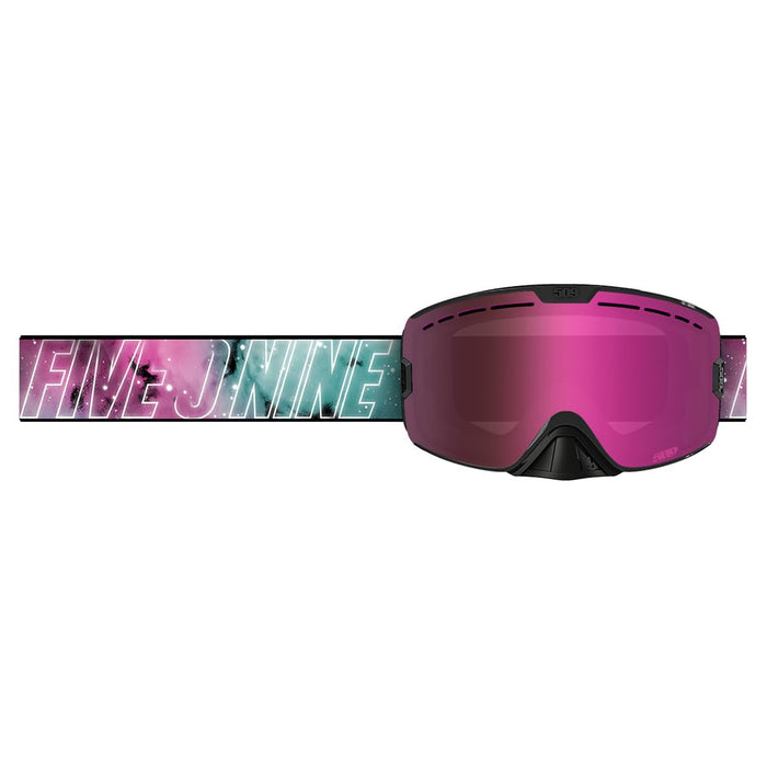 509 Kingpin Goggle LE Kit in Galaxy with dual-pane snow lens.