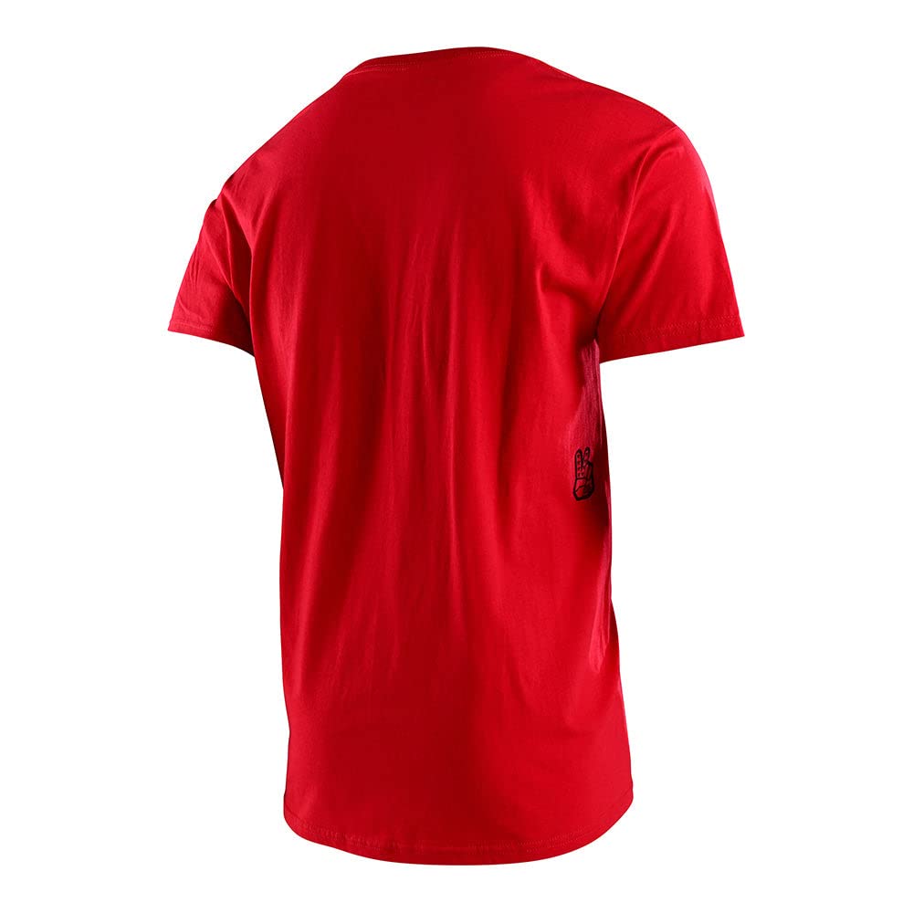 Troy Lee Designs - ARC Short Sleeve TEE; RED SM