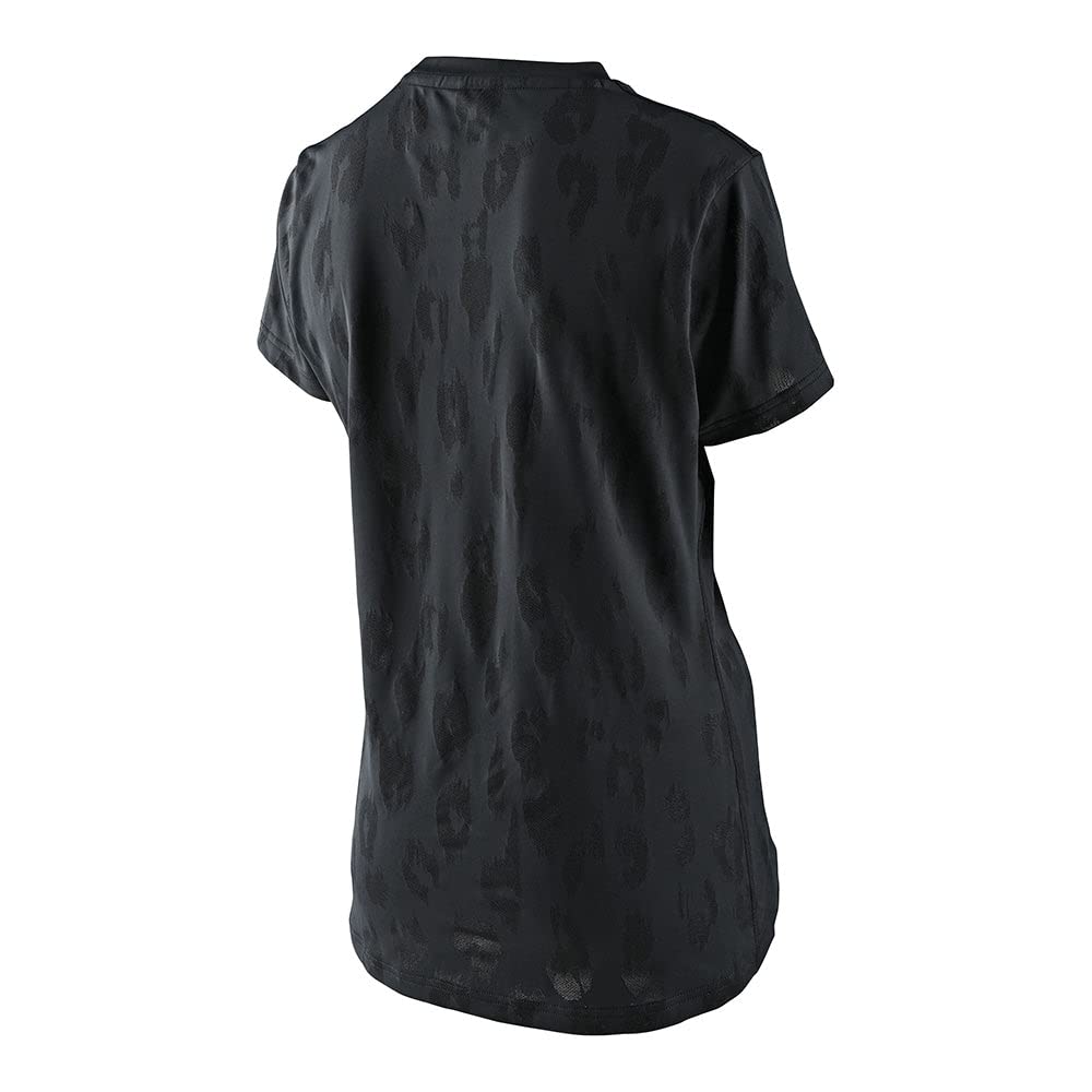 Drop-tail hem detail on Troy Lee Designs Women’s jersey