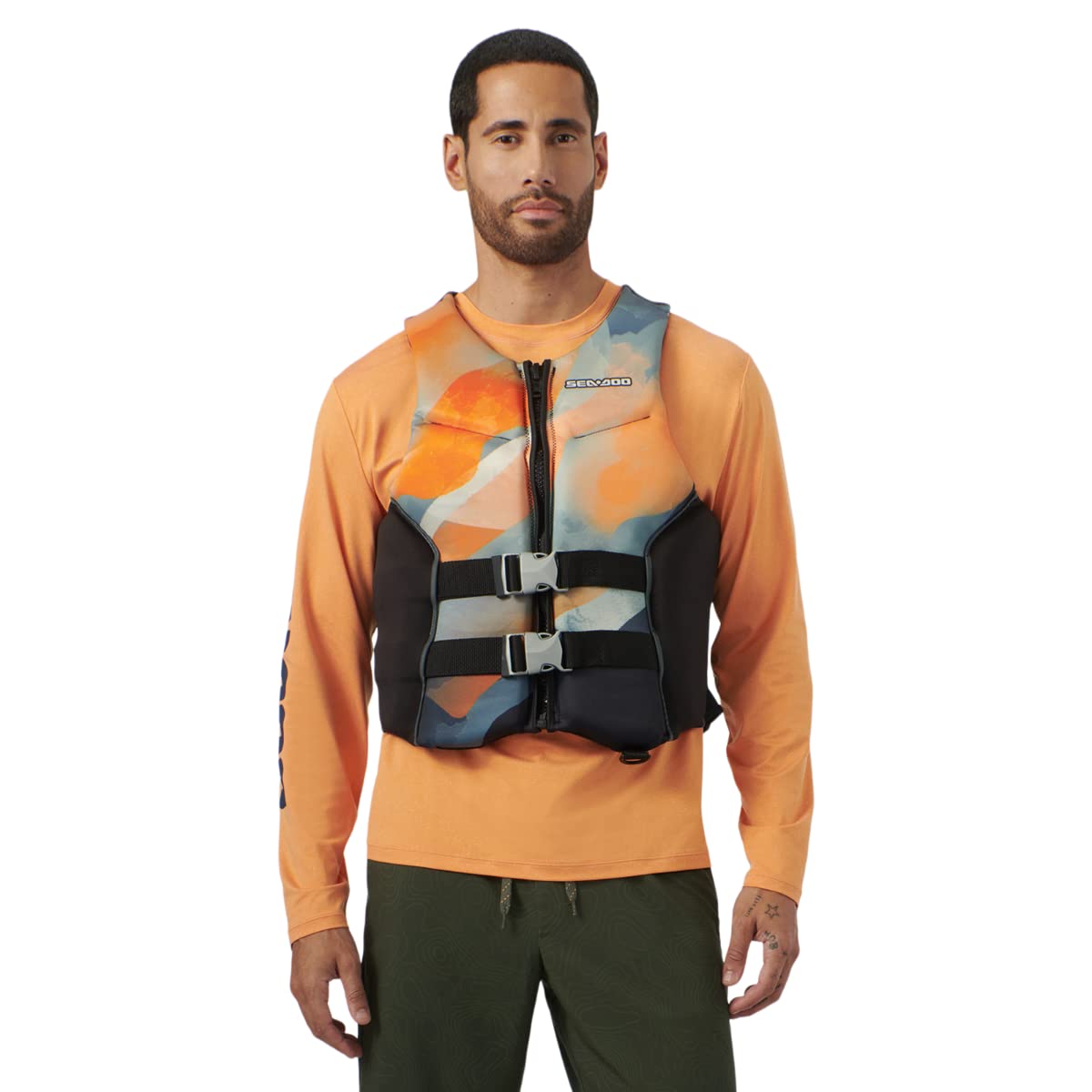 Sea-Doo Airflow Sunset Edition unisex PFD/life jacket X-Large, Orange