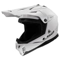 LS2 Gate II gloss white motocross helmet