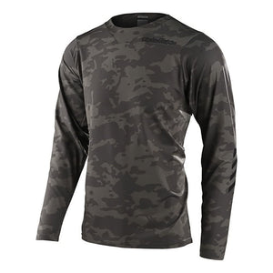 Troy Lee Designs Skyline LS Chill MTB Jersey – Camo Green