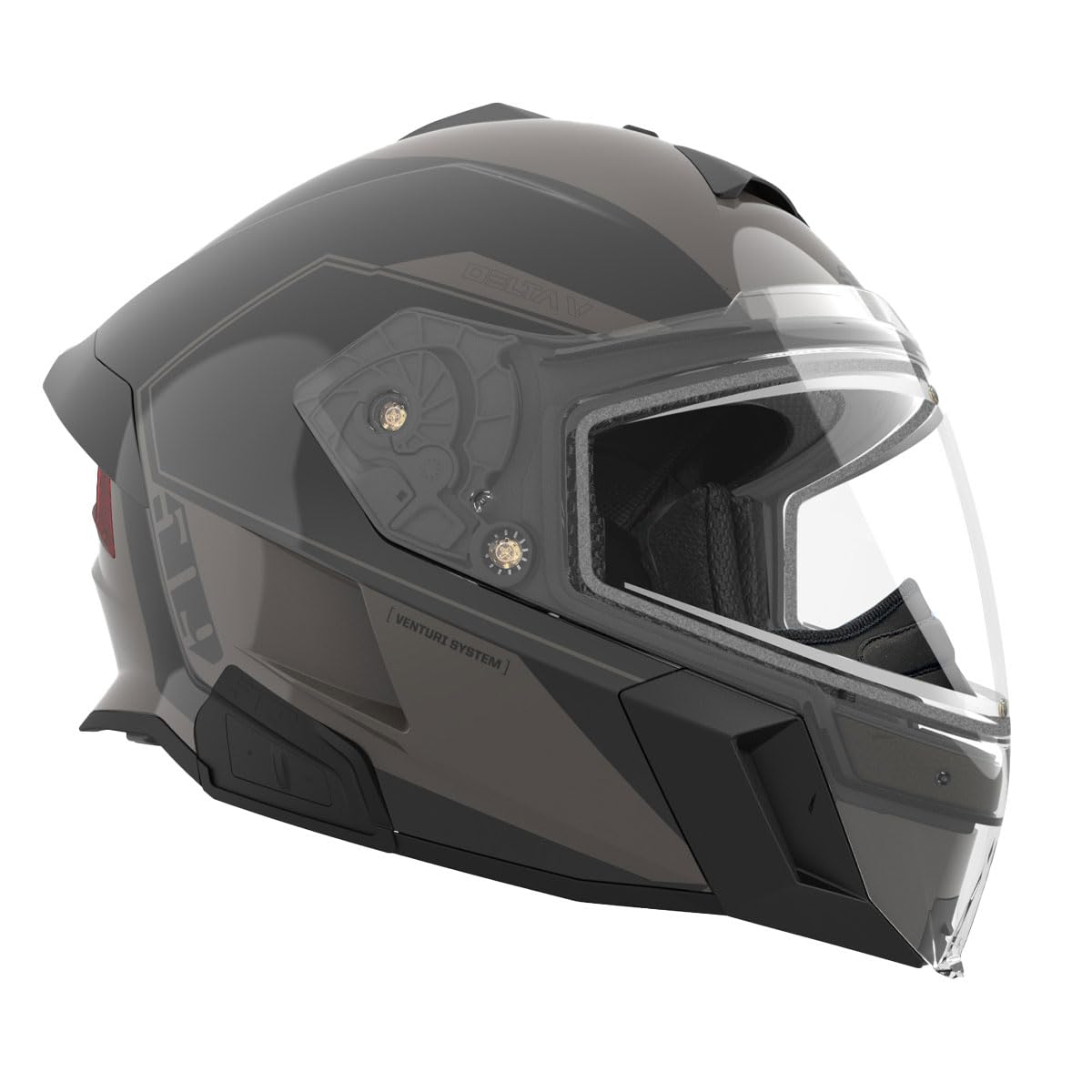 **OPEN BOX** 509 Delta V Commander Snowmobile Helmet, Gloss Black Ops-X-Large