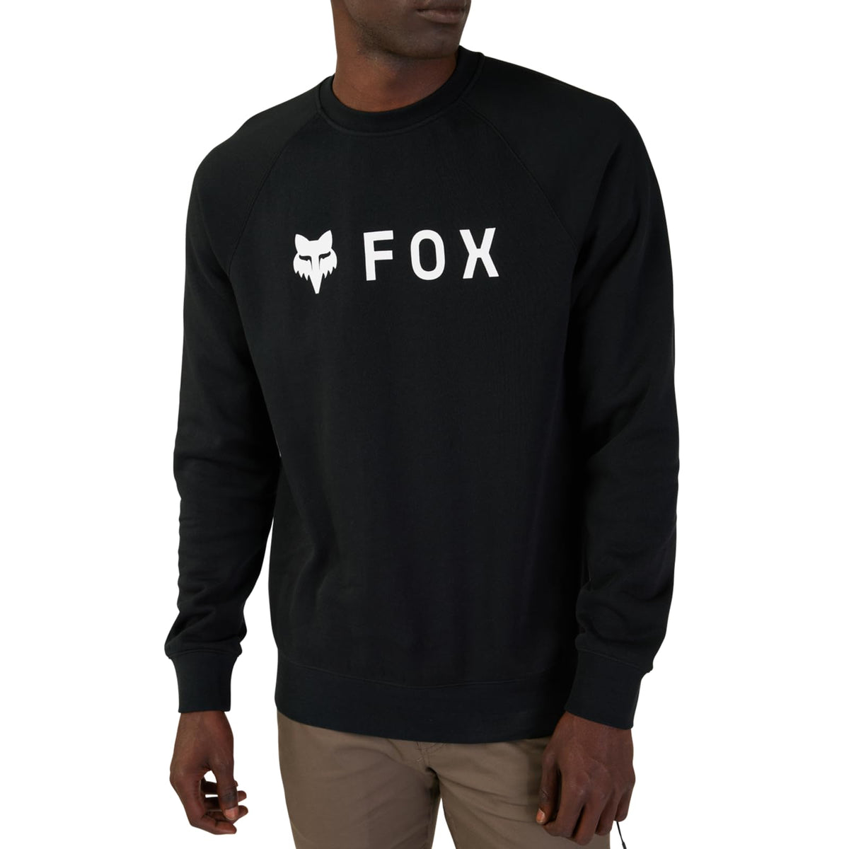 Fox Racing Absolute fleece crew sweatshirt in black