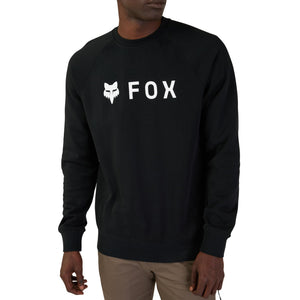 Fox Racing Absolute Fleece Crew Sweatshirt – Black