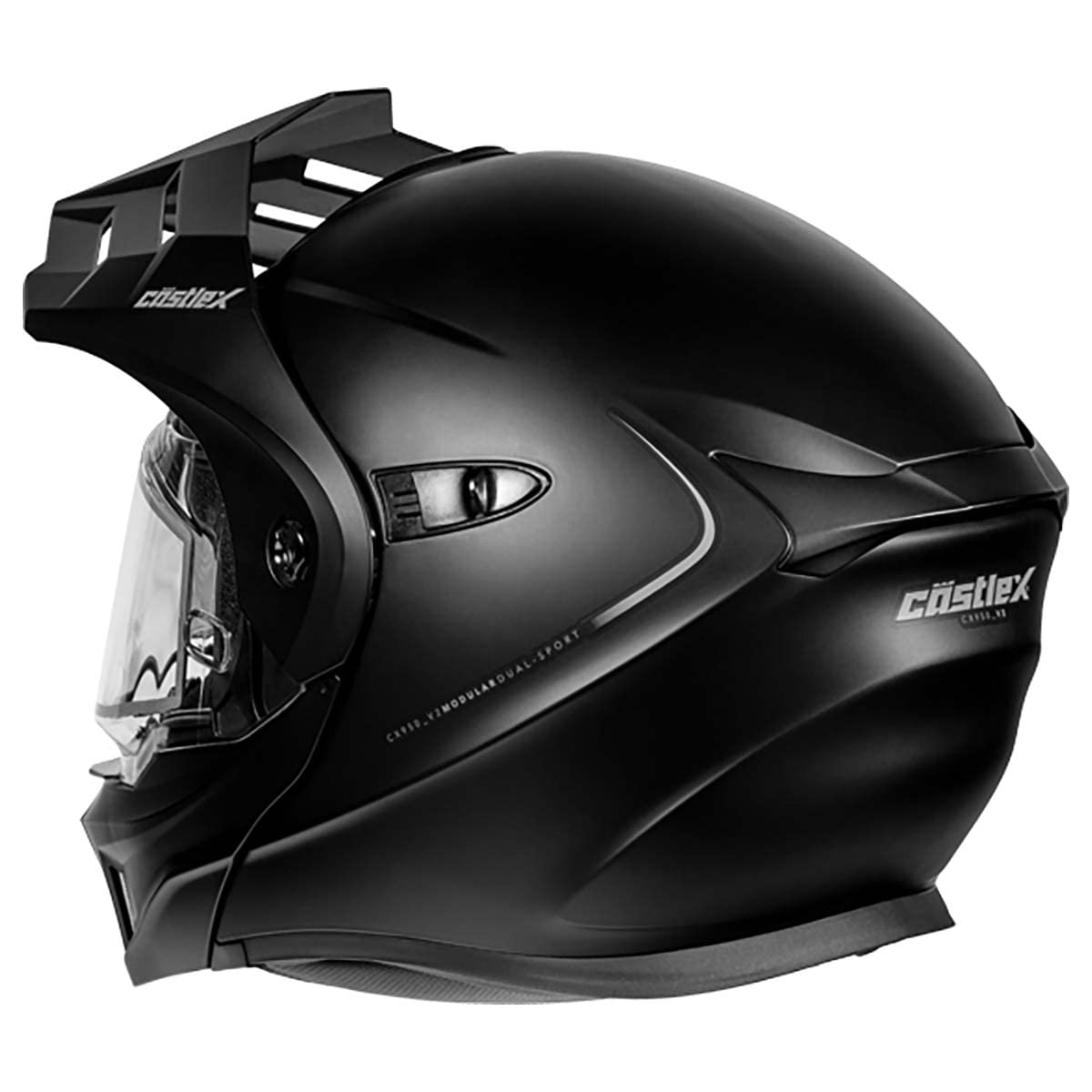 **OPEN BOX** Castle X CX950 V2 Fierce Modular Electric Snow Helmet, Matte Black