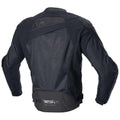 CE Certified Alpinestars Mesh Sport Motorcycle Jacket Black on Black