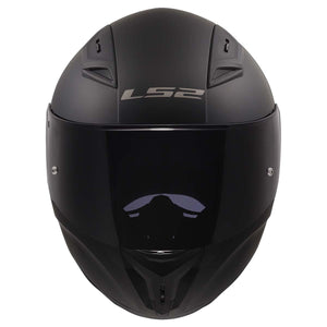 LS2 Centric Blackout Matte Black Full Face Motorcycle Helmet w/ Clear & Dark Smoke Shield