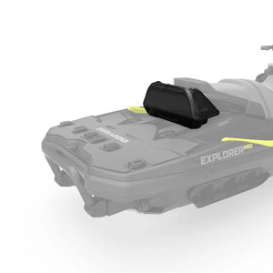 Sea-Doo New OEM, LinQ Seat Bag With interior pockets & compartments, 295101073, Black