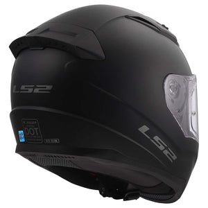 LS2 Centric Full Face Motorcycle Helmet – Shift Matte Black