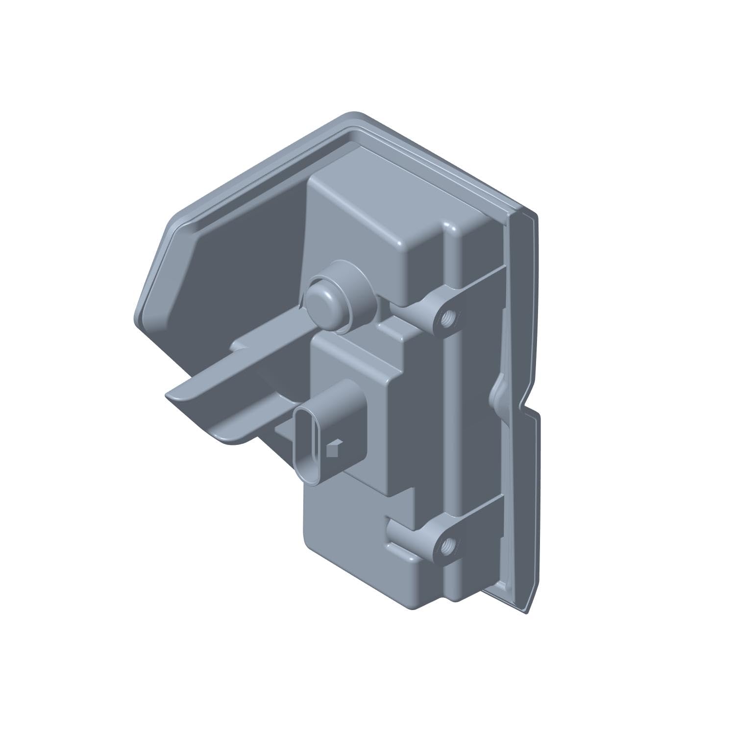 Polaris Ranger right-hand taillight assembly OEM part 2413767 installed on Ranger UTV