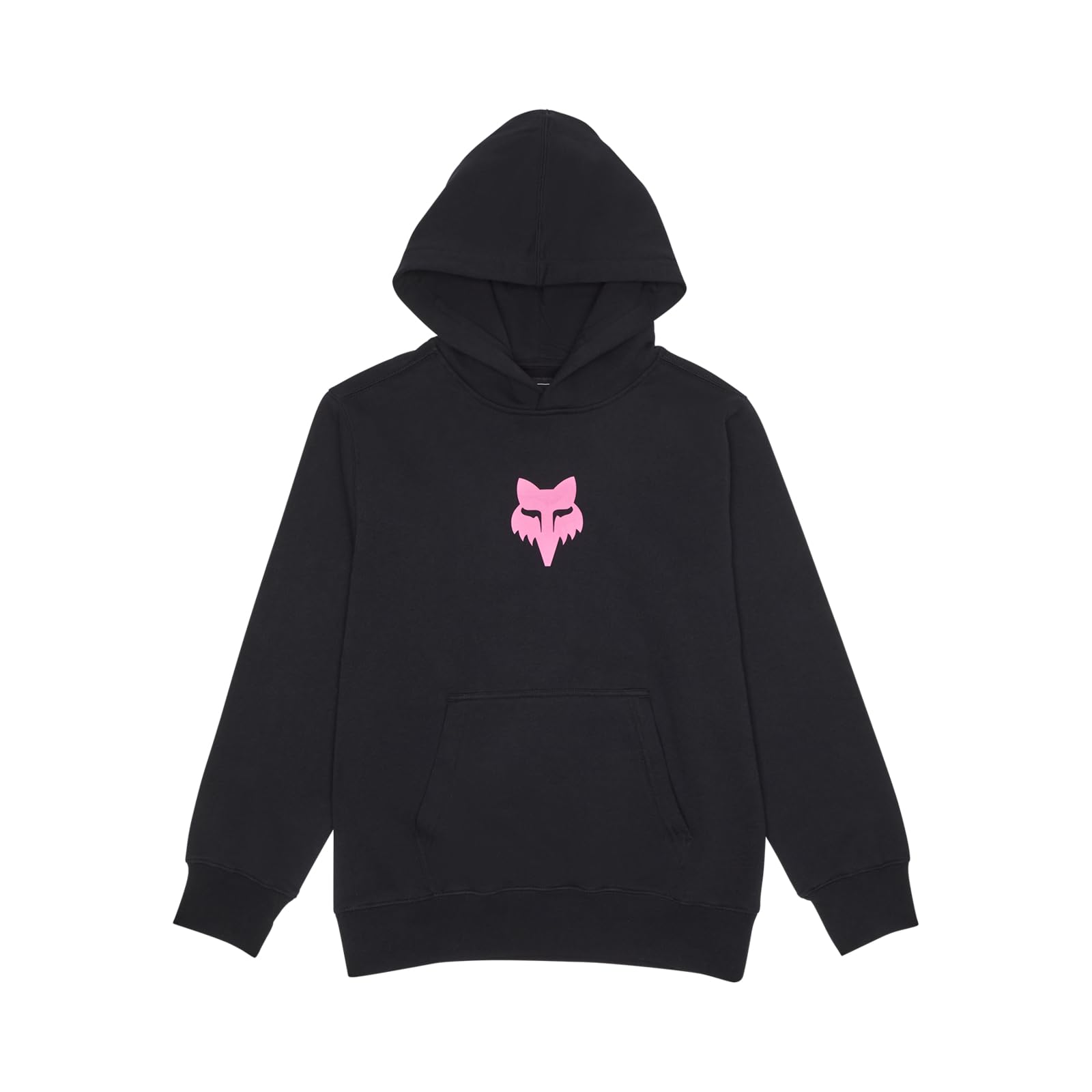 Youth Fox Racing Legacy Pullover Hoodie with classic Fox Head logo and front kangaroo pocket