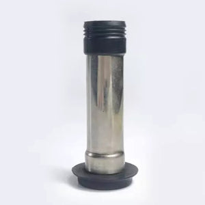 Sea-Doo OEM Spark Plug Pipe 420851754 – Factory Replacement Jet Ski / PWC Ignition Coil Boot – Black/Silver