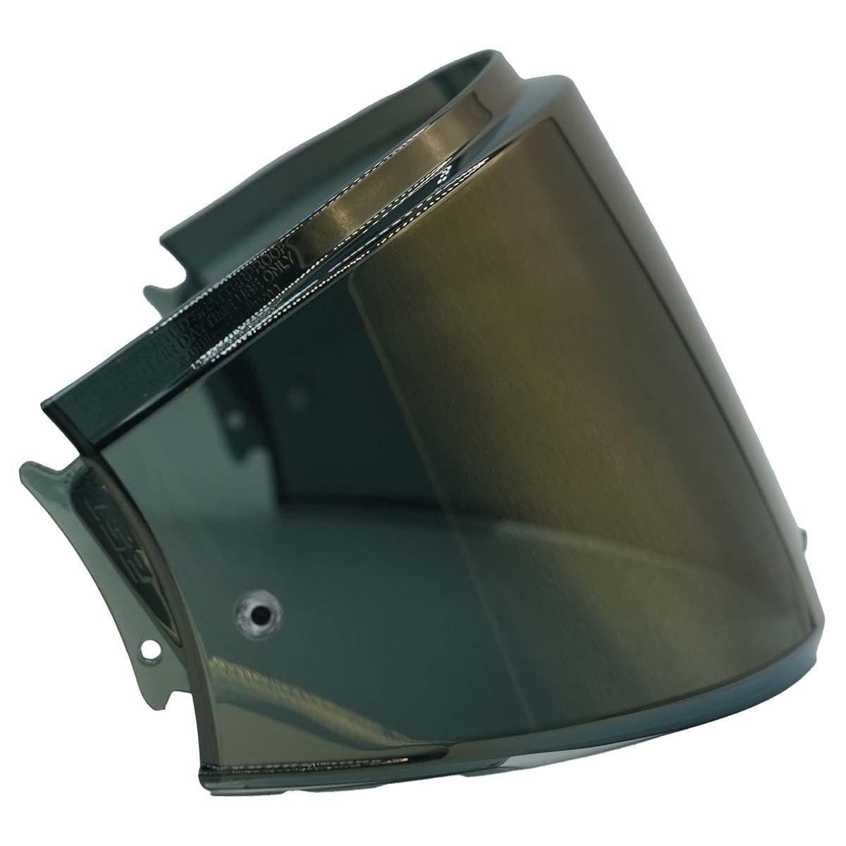 LS2 Advant outer shield with Black/Gold Iridium tint, UV protected and tool-free