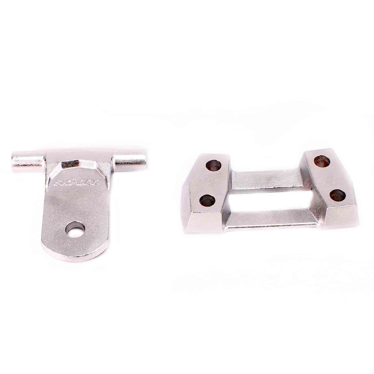 Stainless steel Ski-Doo hitch for secure trailer connection