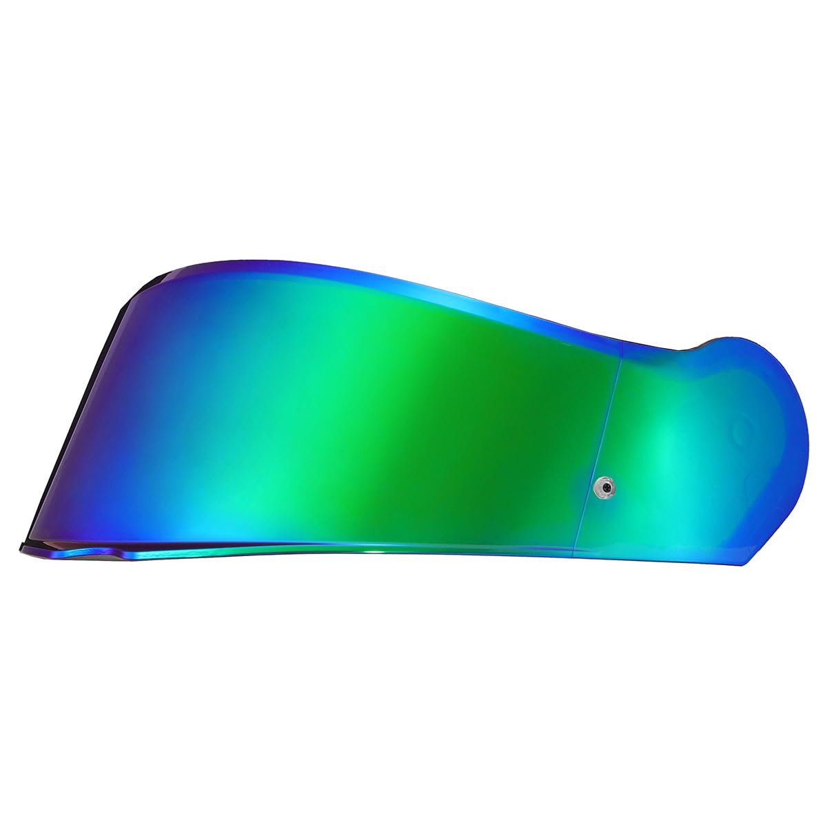 LS2 Strobe II Pinlock Ready Outer Shield – Green Iridium