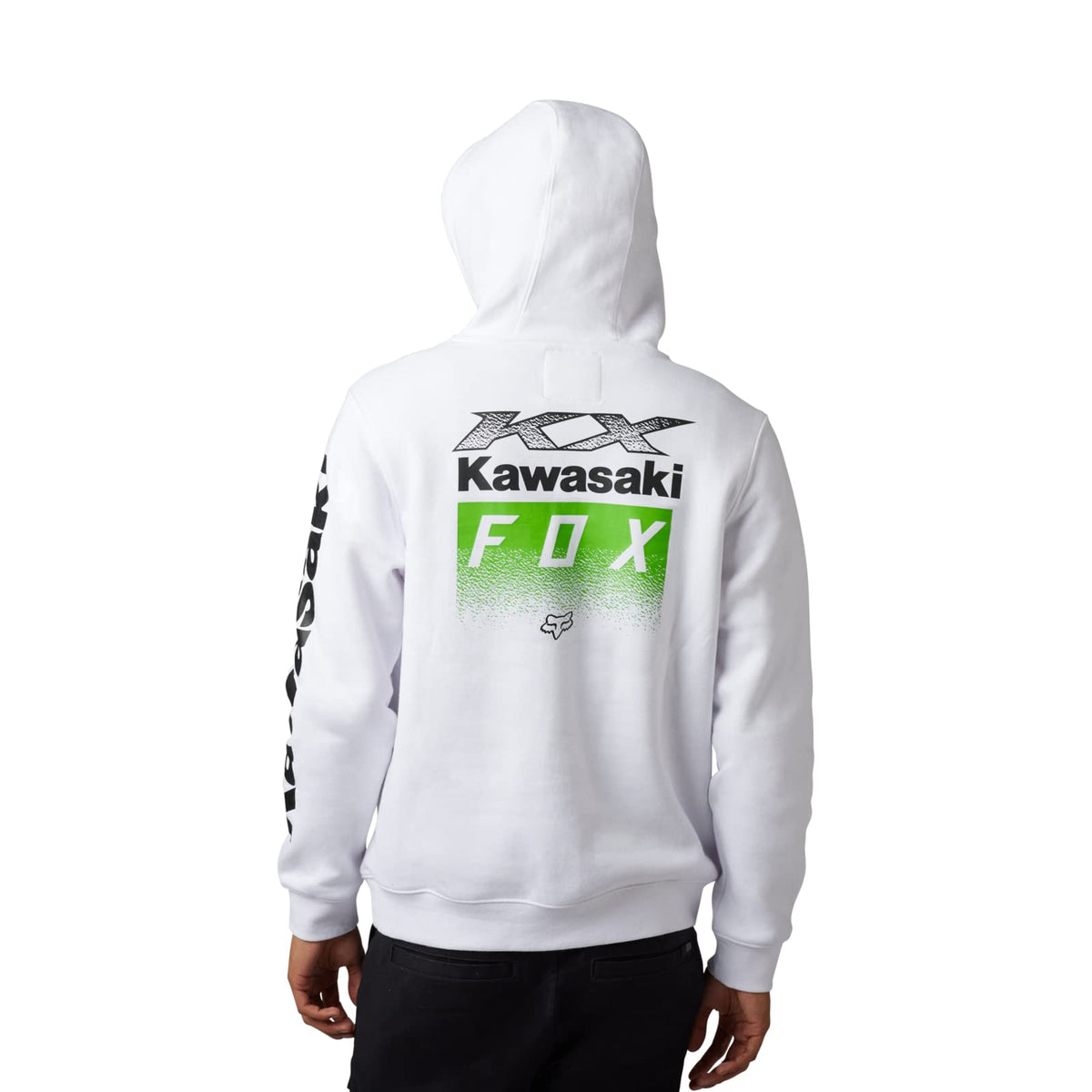 Fox Racing Men&#39;s Standard Fox X Kawi Pullover Fleece Hoodie