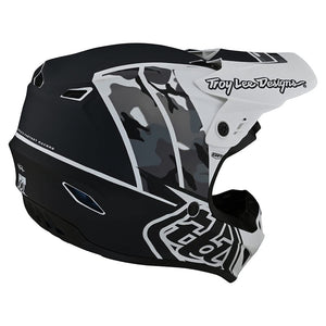 Troy Lee Designs Youth GP Helmet – NOVA CAMO White | Youth Dirt Bike, Motocross & Offroad Full Face