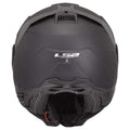 Matte black LS2 Advant II DOT ECE 22.06 modular motorcycle helmet