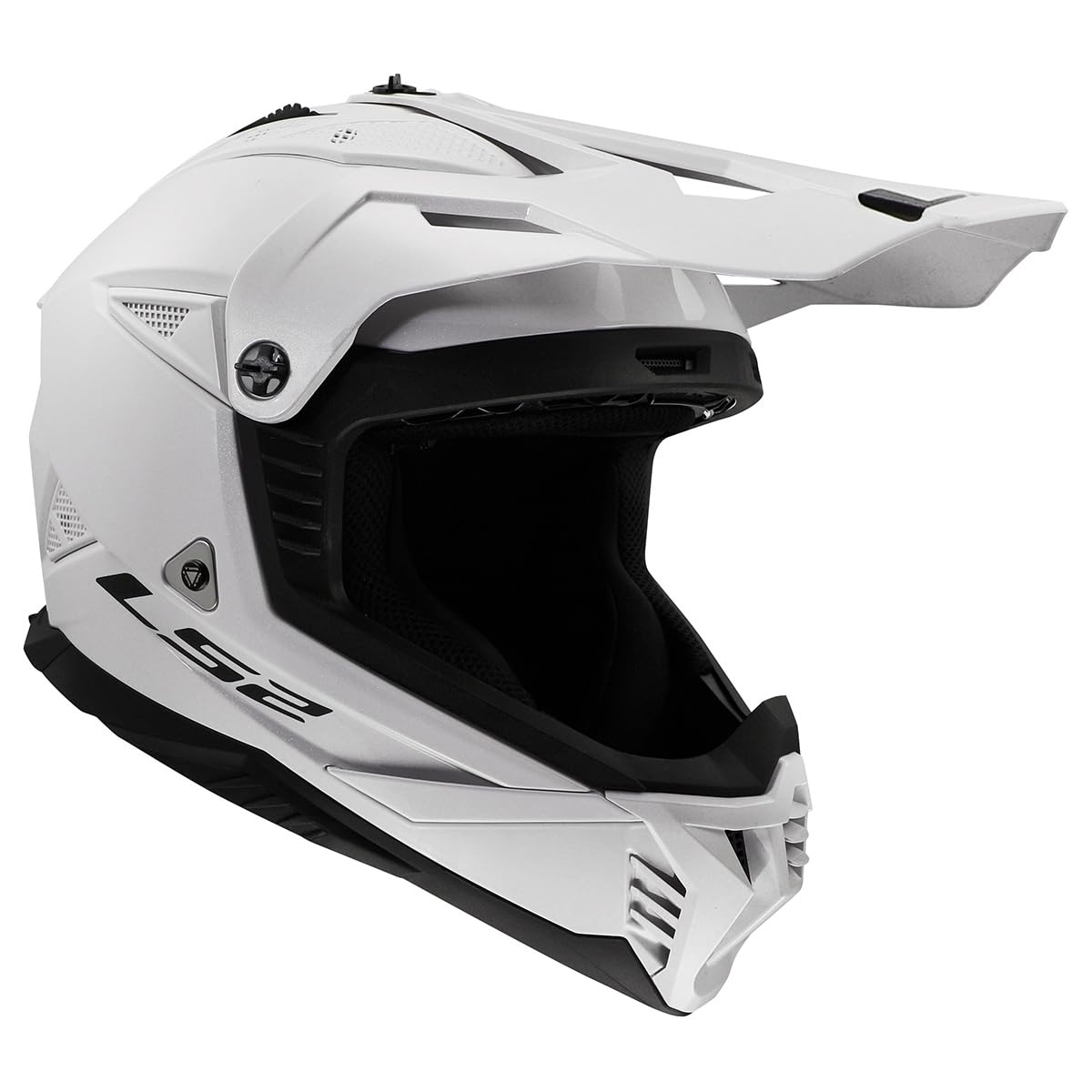 LS2 Gate II off road motorcycle helmet wide goggle eye port