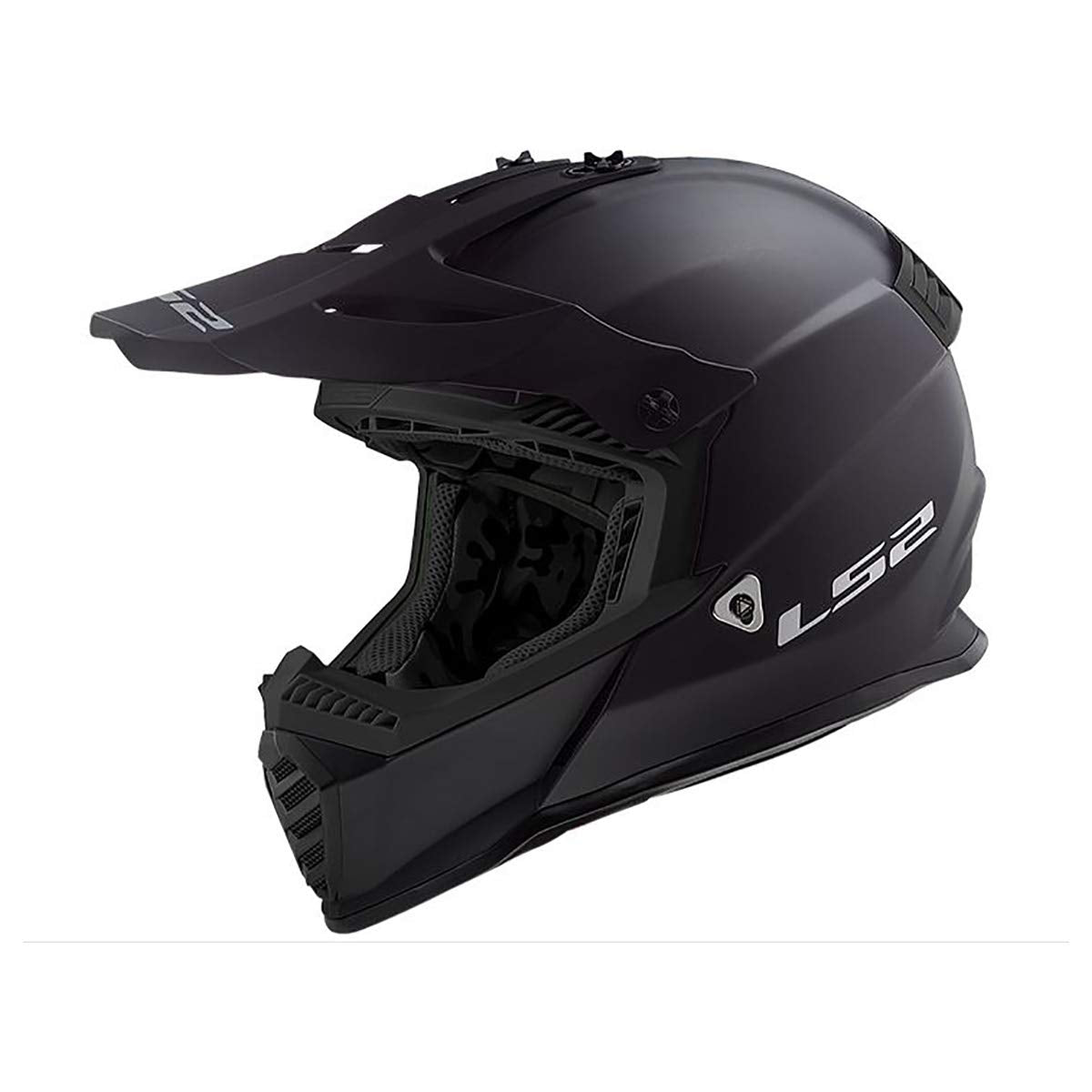 LS2 Helmets Gate Full Face Helmet in matte black finish
