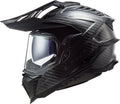 Helmet Explorer C Solid Adventure Motorcycle Helmet with SunShield - Matte Carbon Product View