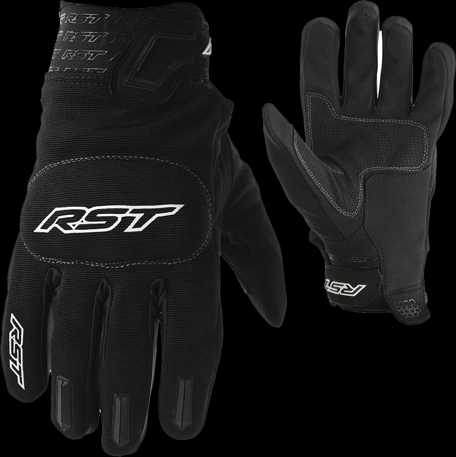 RST Gloves Rider CE Glove - BLACK/WHITE