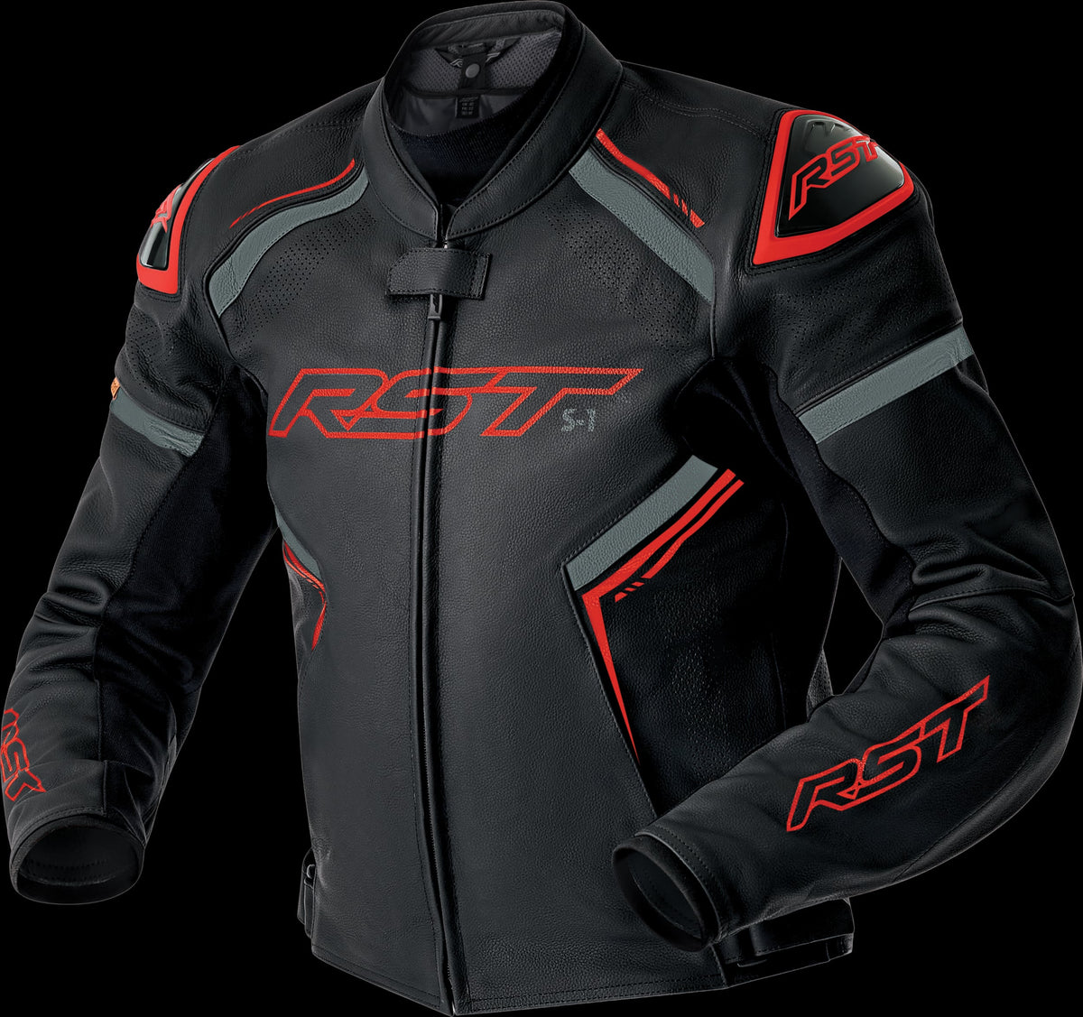 RST Jacket S1 D3O LEATHER JACKET BLACK