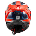Thunder C Alliance Full-Face Motorcycle Helmet - Gloss Red/White/Blue Product View